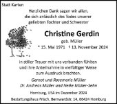 eine Anzeige