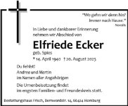 eine Anzeige