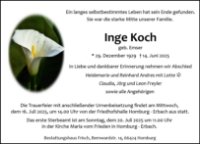 eine Anzeige